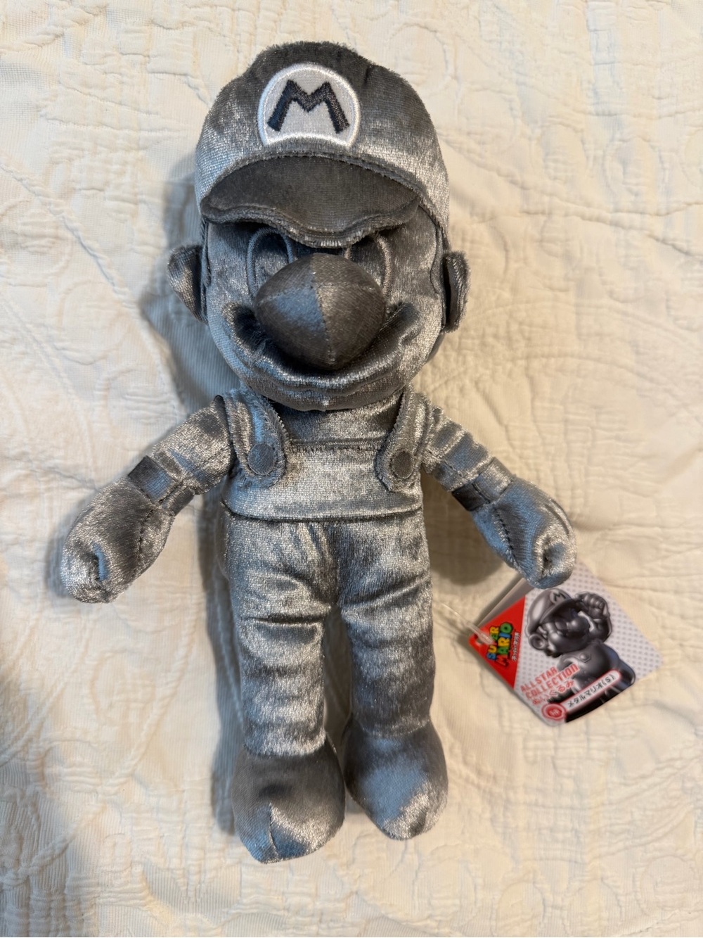 Metal Mario 10 Inch Super Mario All Star Collection, Sanei Japan Import*NEW*